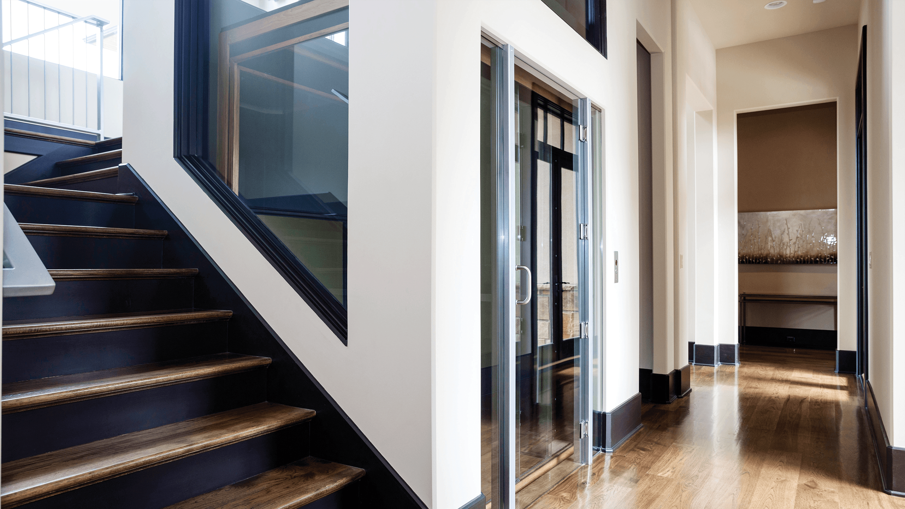 symmetry home elevator custom stainless steel